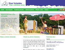 Tablet Screenshot of jiznivalassko.cz